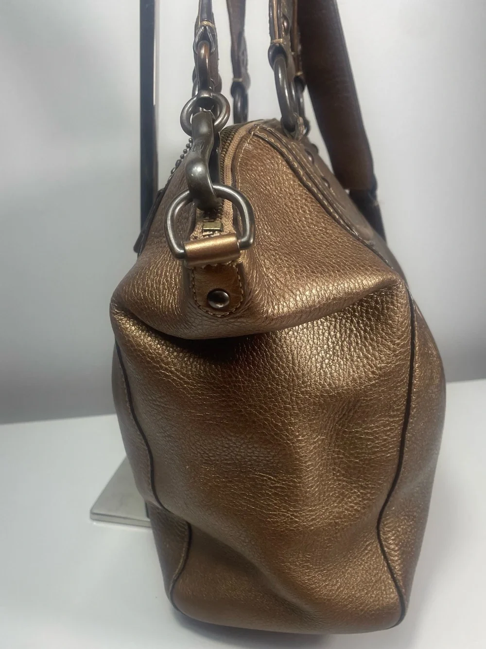 Coach Bronze Madison Audrey Satchel Y2K